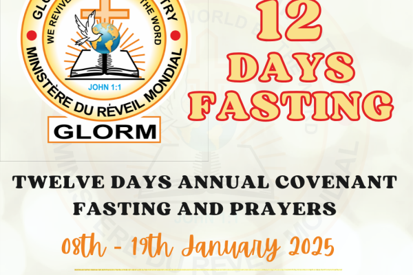 2025 FASTING AND PRAYER IMAGE